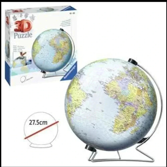 Ravensburger 3D 540 Puzzle Easy Click Technology w Display Stand NWOT - Picture 4 of 9